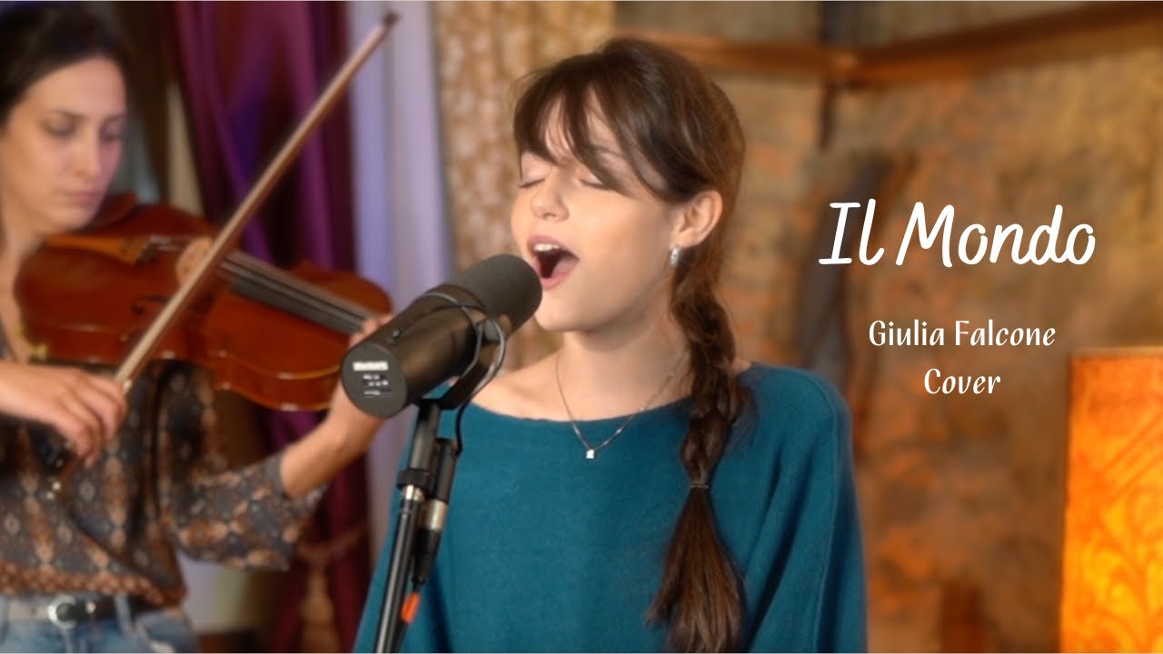 Giulia Falcone Sings Beautiful Cover of Jimmy Fontana's 'Il Mondo' 🎶