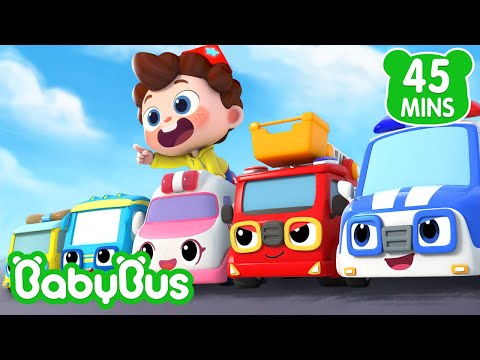 Cinco Carrinhos ao Resgate | Sim! Neo | Músicas Infantis & Canções Infantis 🐼 por BabyBus