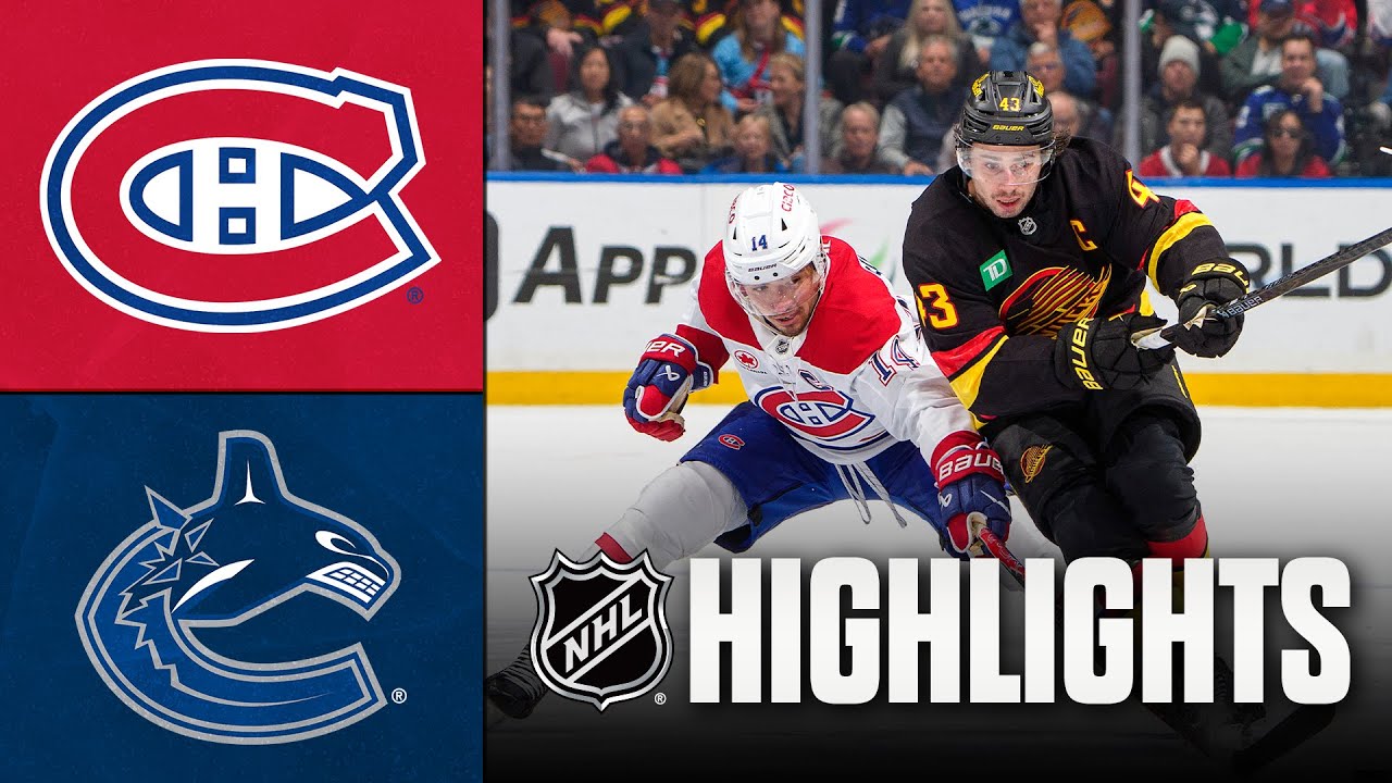 NHL Highlights: Canadiens vs. Canucks – Exciting Moments from October 25, 2025 🏒