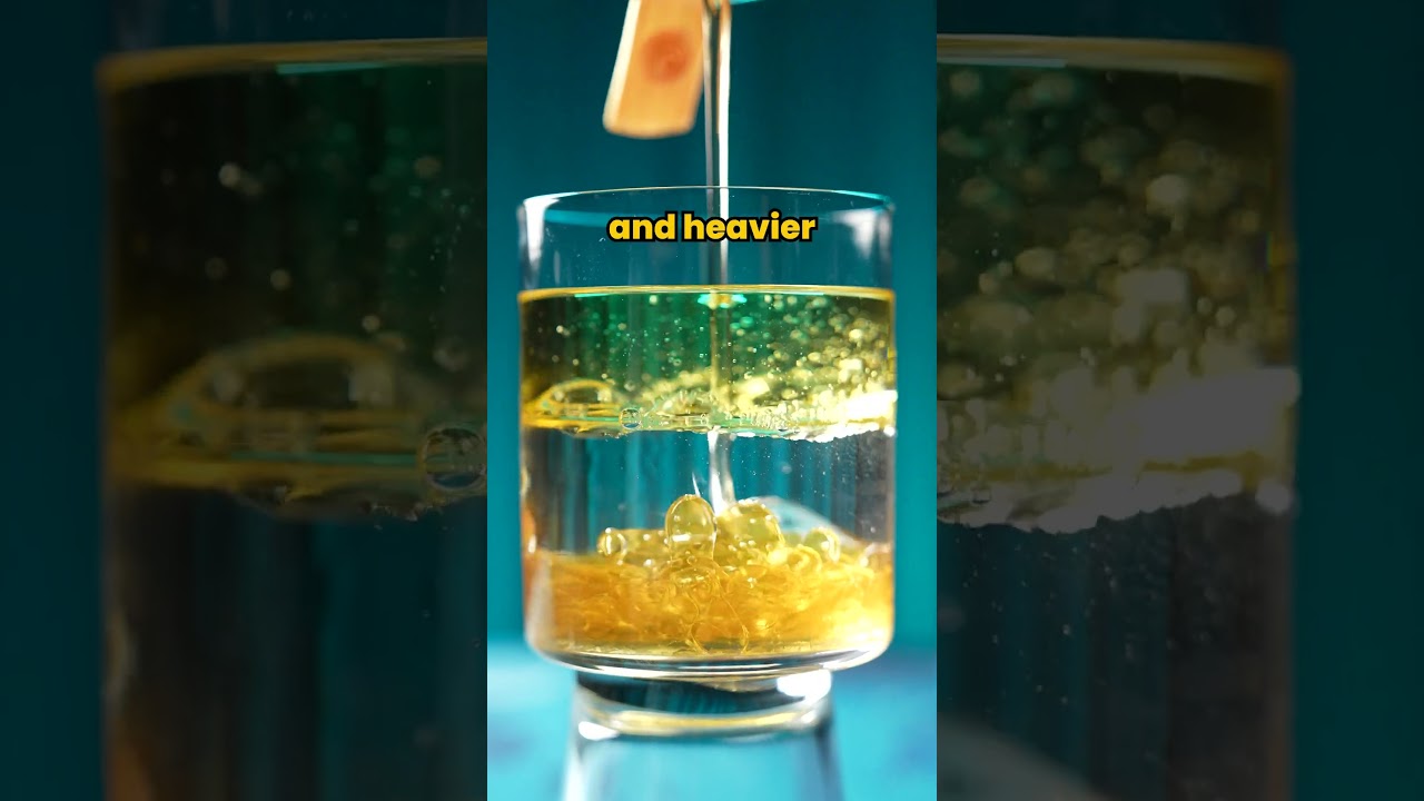 Liquid Density Experiment Simplified 🧪
