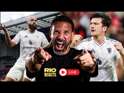 Maguire Wins It At Anfield! Liverpool 1-2 Man United LIVE Rio Reacts