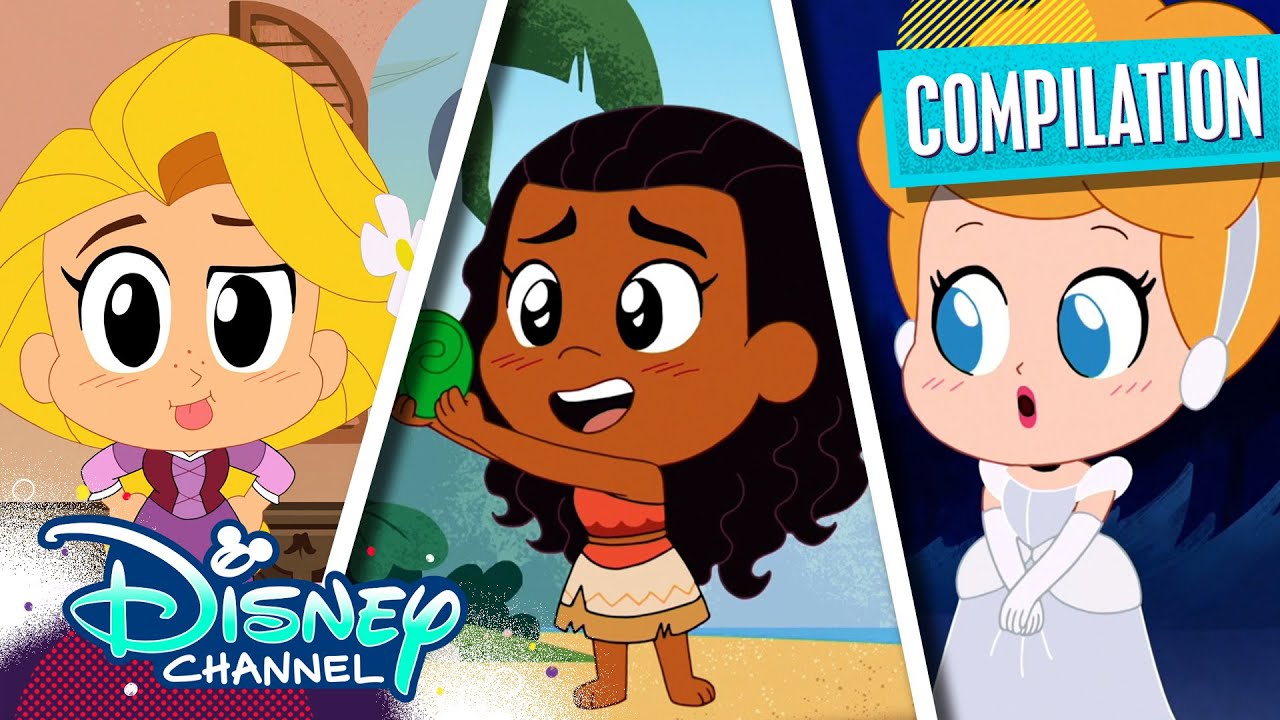 Disney Princess Chibi Tiny Tales 👑 | Rapunzel, Moana & More