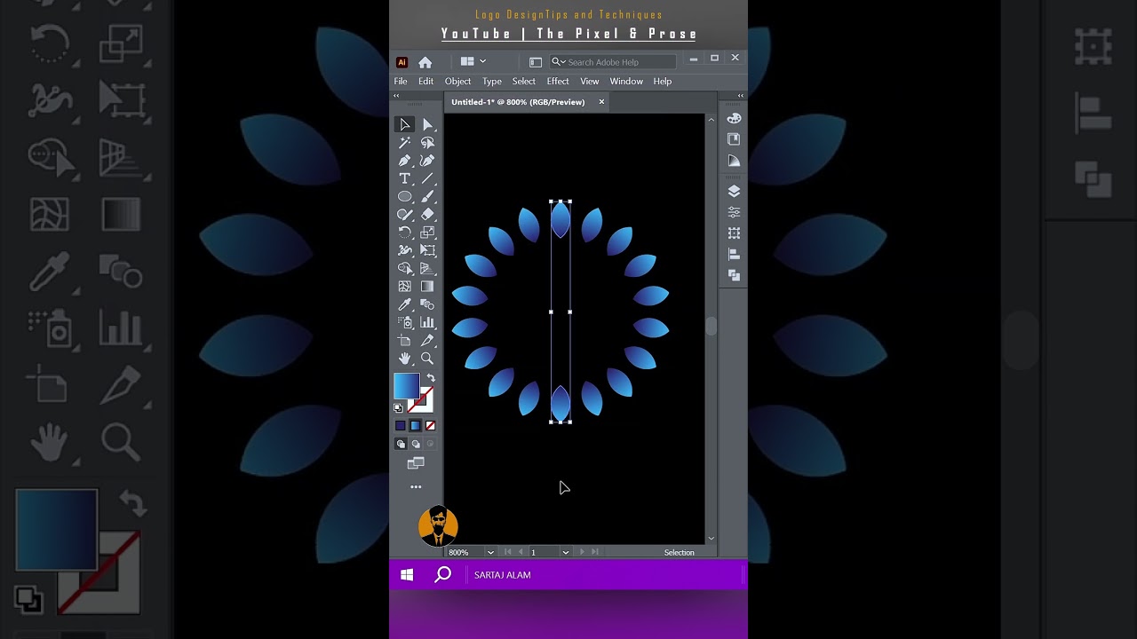 Master Mandala Design in Adobe Illustrator: Easy Tutorial for All Skill Levels 🎨