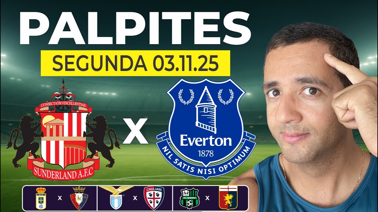 Aposte nos Melhores Palpites de Futebol de 03/11/2025 ⚽️