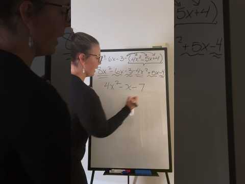 Accuplacer Math Practice Question | Accuplacer Algebra #accuplacer #collegeprep #algebra #college