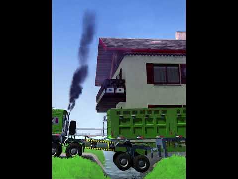 "Spin tires mud Mercedes" simulation game "simulated driving #ep11