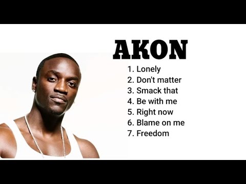 BEST OF AKON SONGS _ GREATEST EVER HITS _ American vibes (Top 7)