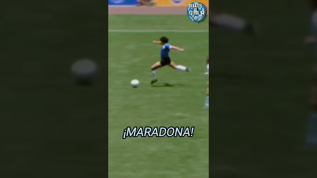 36 Años del Legendario Gol del Siglo de Maradona en México 🇦🇷⚽