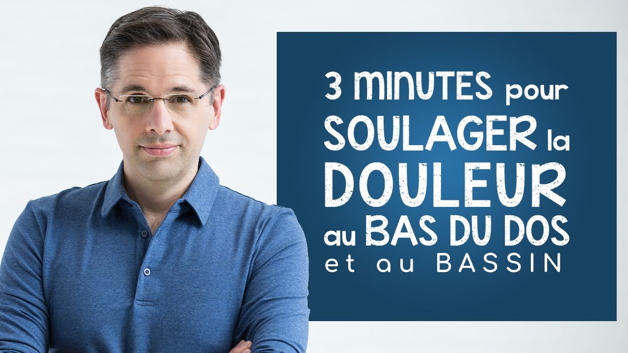 3 Soulager Douleur Bas du Dos en 3 Min 🧘♂️