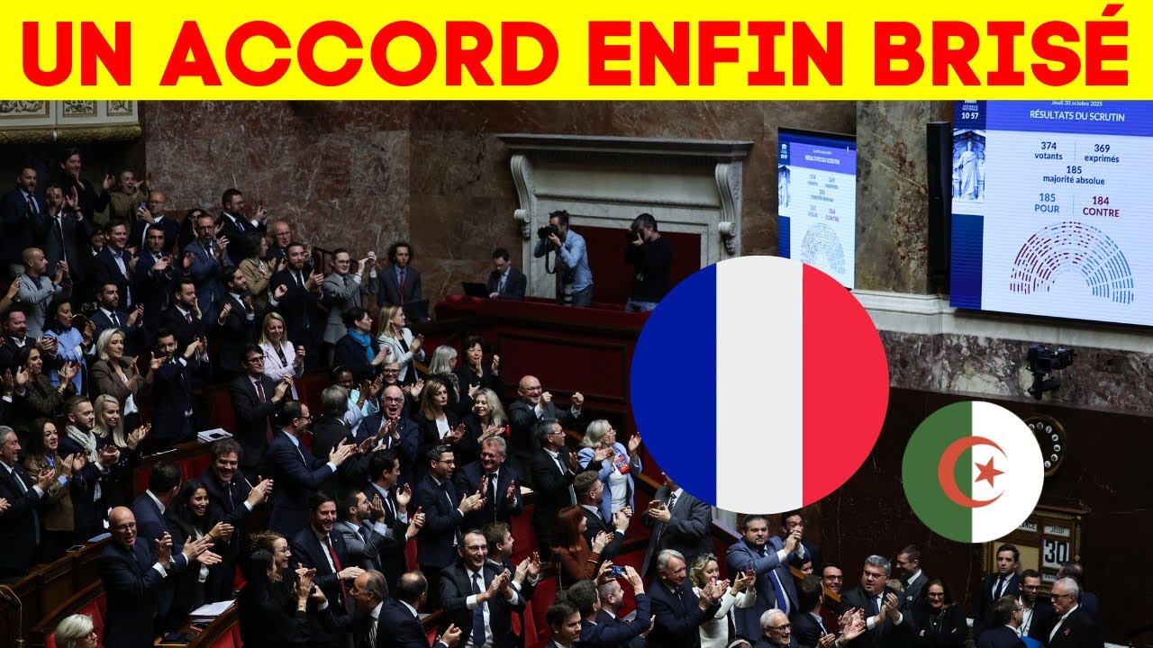 Crise à Paris : l'accord franco-algérien de 1968 remis en question ⚠️