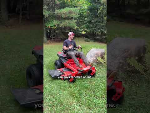 POV your dad gets his first riding mower #shorts