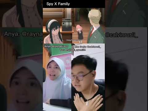 Spy x Family dubbing Indonesia#spyxfamily #shortsvideo #subscribe#like