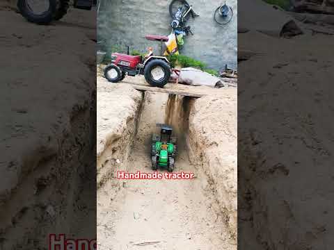 RC handmade tractor Jiri per #full fast work #remote control