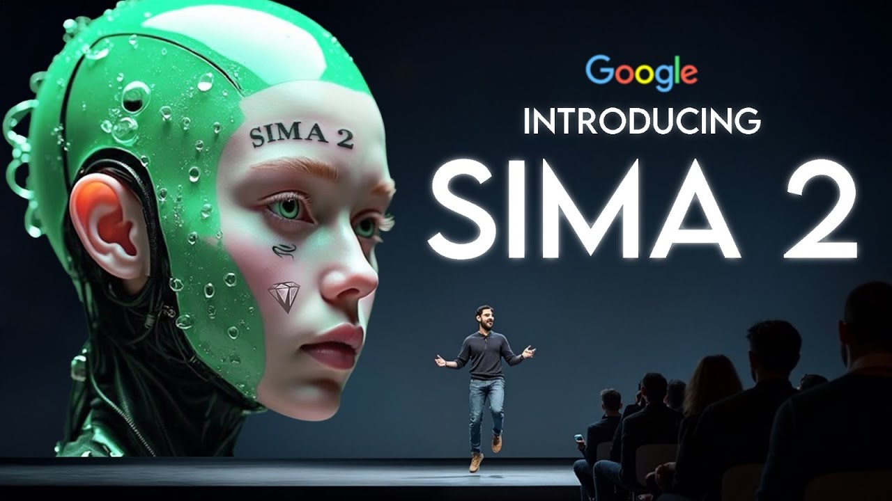 Google Unveils SIMA 2: A Near-Human AI Breakthrough 🤖
