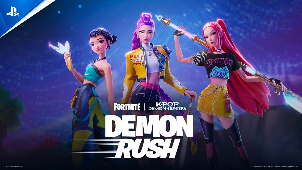 KPop Demon Hunters Arrive in Fortnite! 🧟‍♂️ Limited-Time Mode on PS5 & PS4