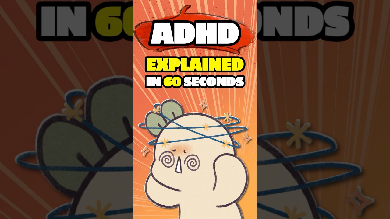 ADHD in 60 Seconds: Key Facts & Symptoms 🧠