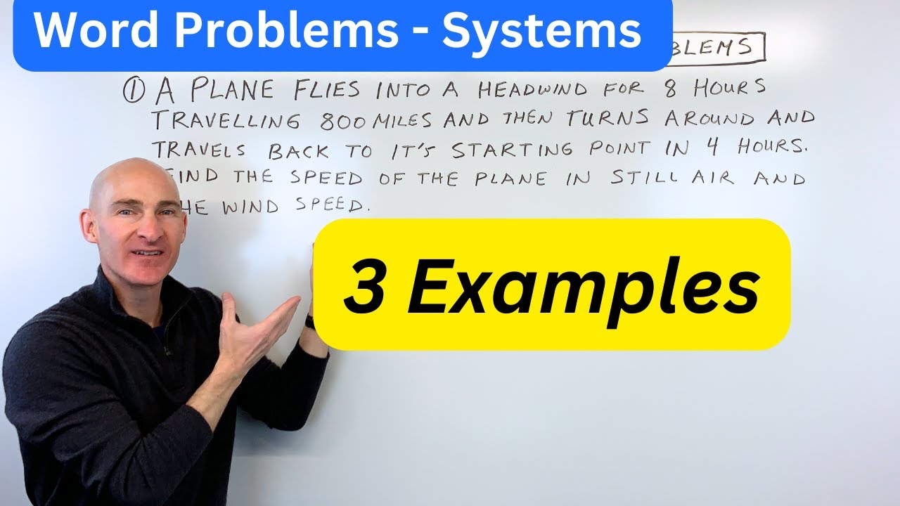 Master 3 Types of Word Problems with 2 Variables & Linear Equations 📊