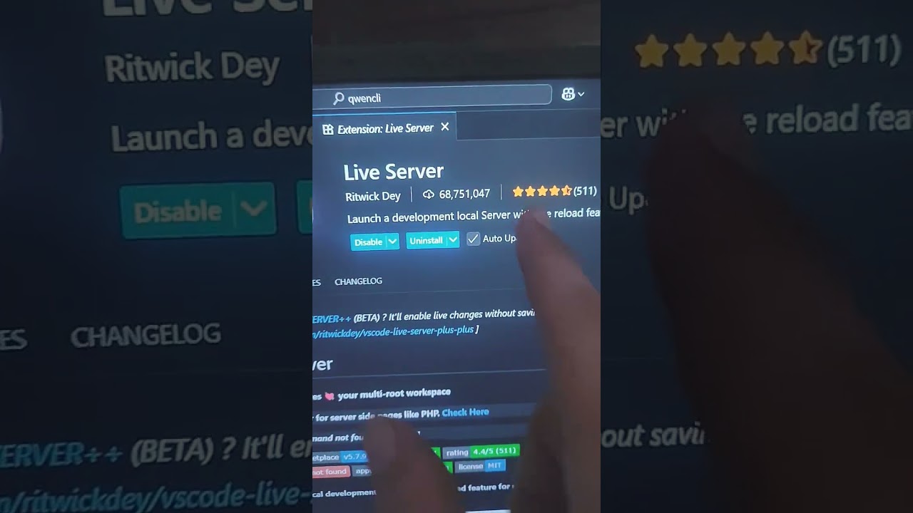 Using Live Server in VS Code for Web Development🔥