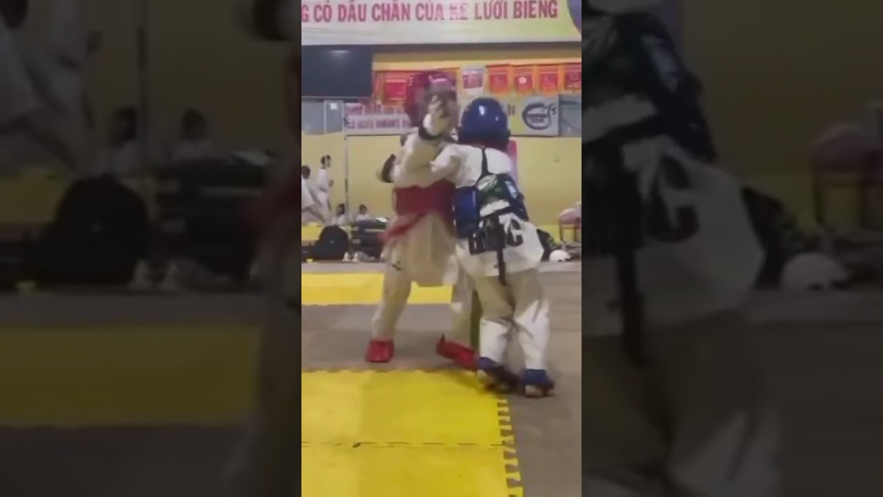 Unbelievable Taekwondo Kick! 🔥 Watch the Power in Action