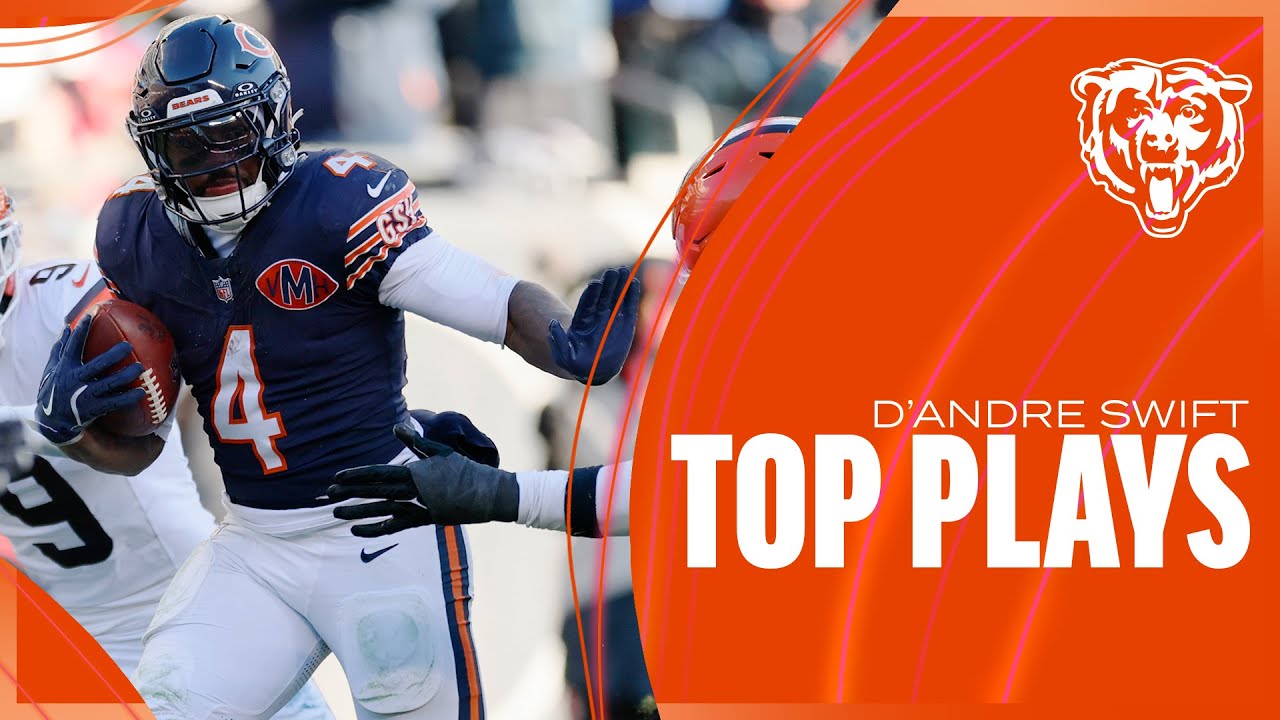 D'Andre Swift's 98-Yard Game & 2 TDs vs. Browns π