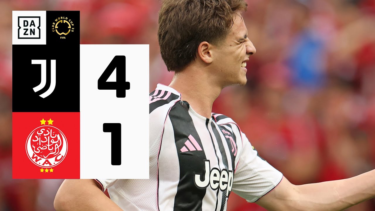 Juventus Dominates Wydad 4-1 | FIFA Club World Cup 2025 Highlights ⚽