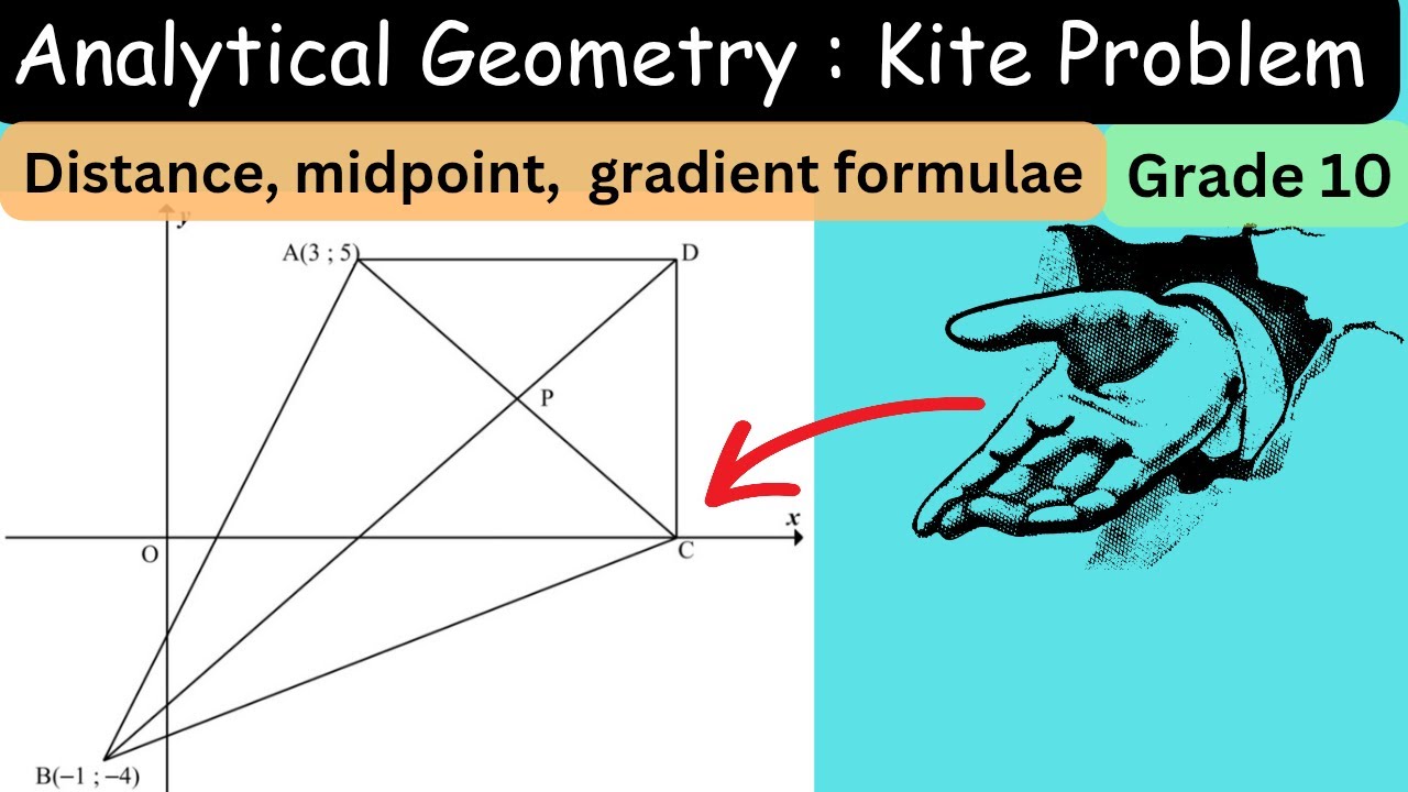 Analytical Geometry Kite | Grade 10