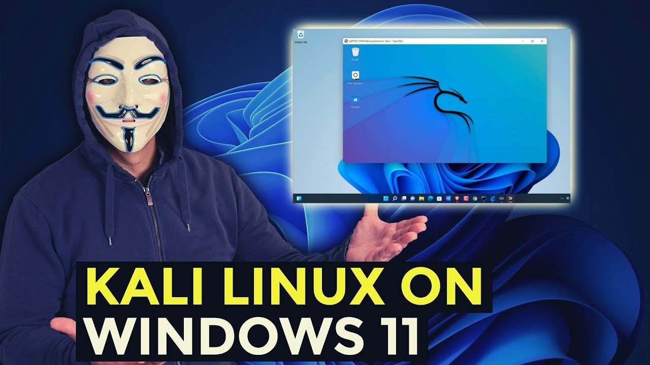 Kali Linux on Windows 11 with GUI & Sound (2022 Update)