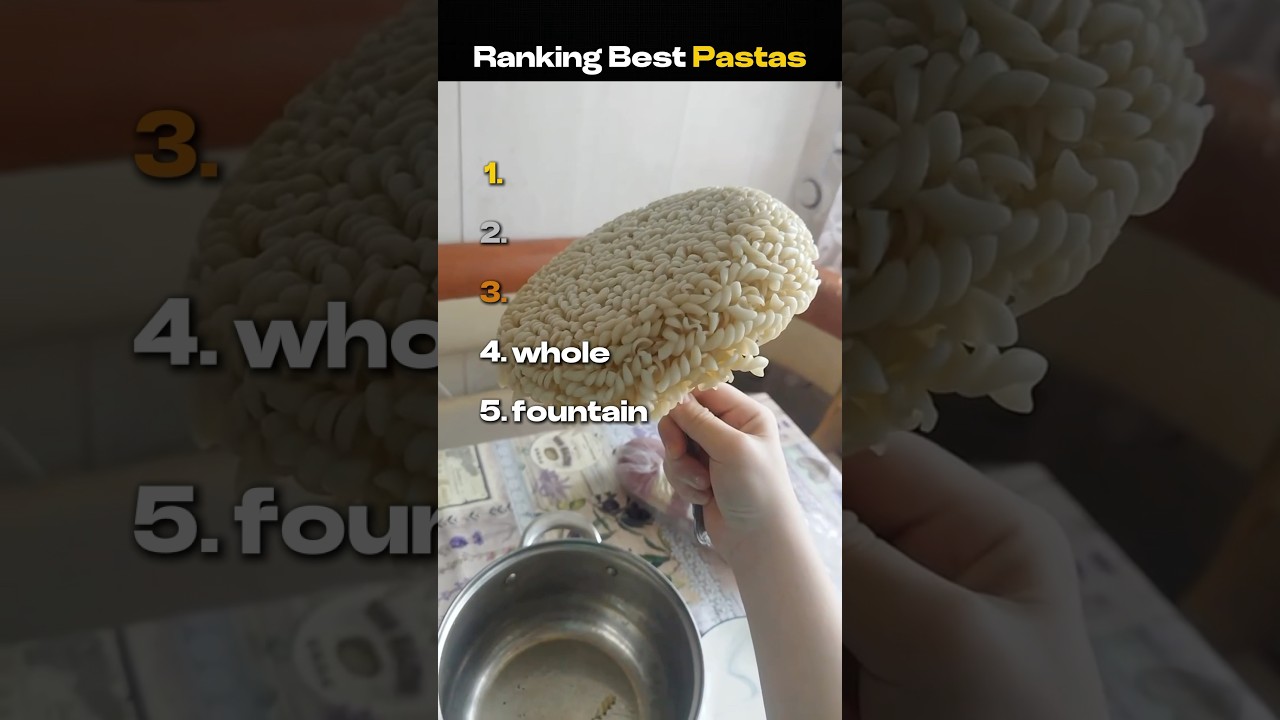 Top Pasta Rankings 🍝