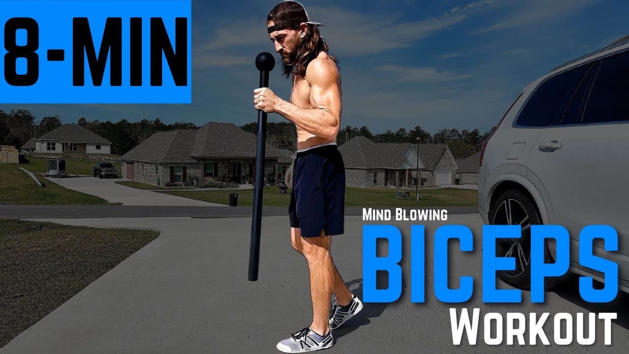 8-Minute Bicep Workout for Beginners 💪