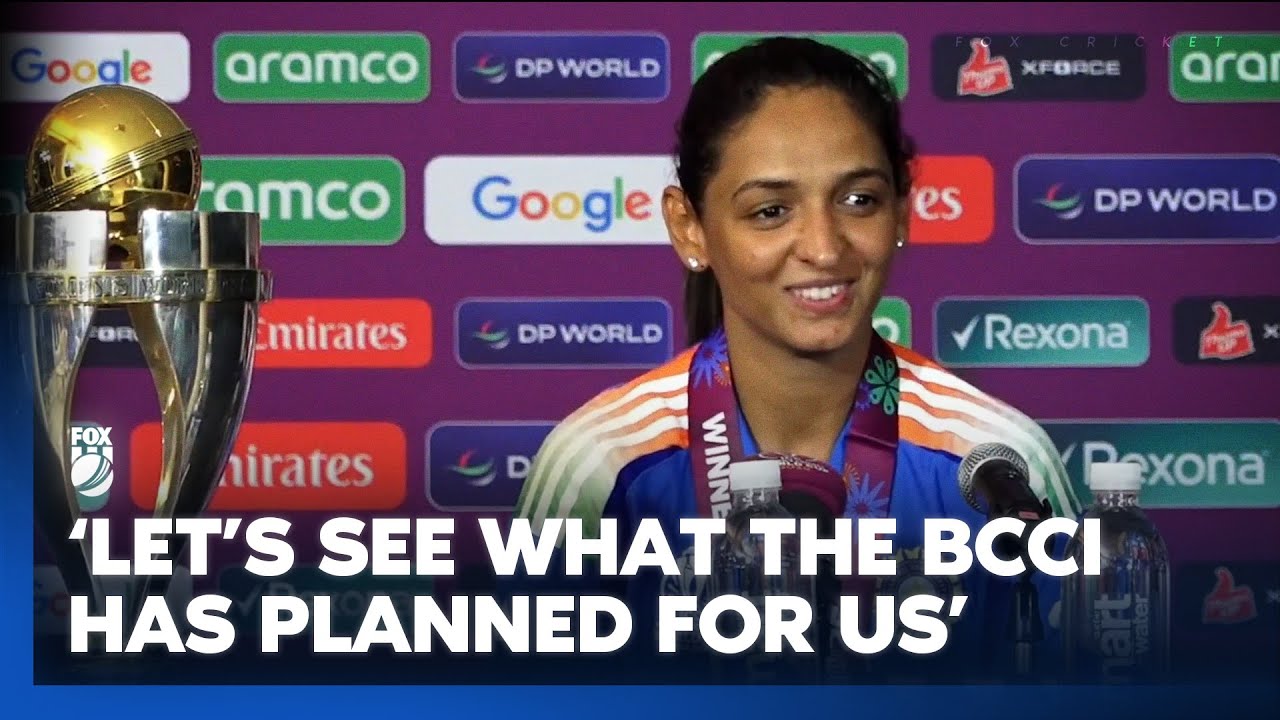 Harmanpreet Kaur Celebrates Historic India Win at the Women's ODI World Cup 🏆