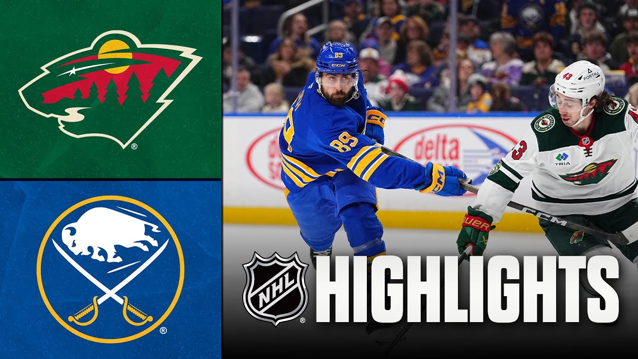 Wild vs. Sabres NHL Highlights | Jan 17, 2026