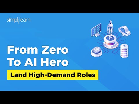 AI Course For Beginners 2025 | From Zero to Hero | Artificial Intelligence Full Course | Simplilearn