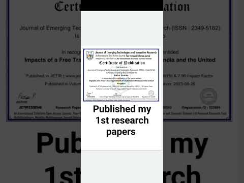 research paper certificate #study #phd #research