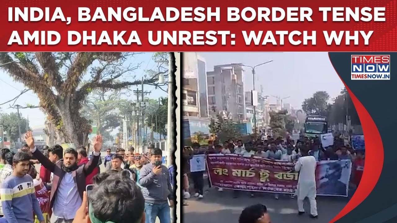 India-Bangladesh Border Tensions Erupt Amid Dhaka Unrest 🇧🇩