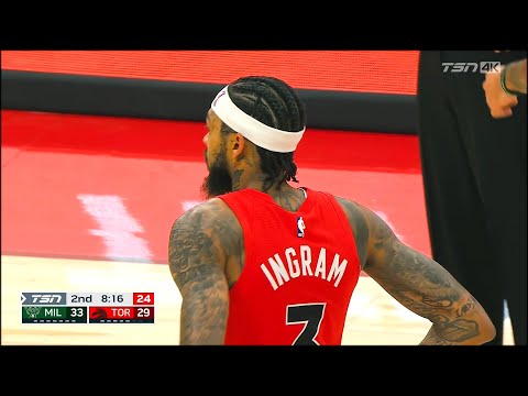 Toronto Raptors vs Milwaukee Bucks - First Half Team Highlights | October 24, 2025