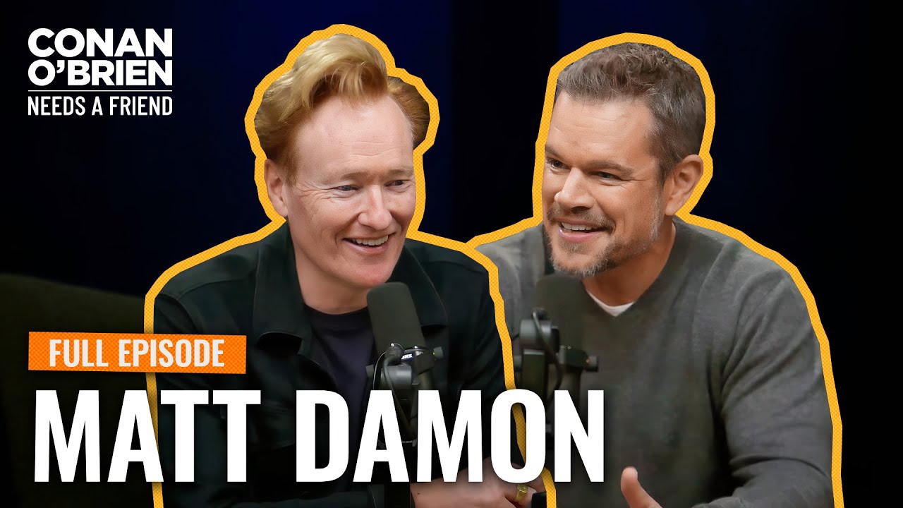 Matt Damon on Friendship & Sharing 💰 | Conan O'Brien