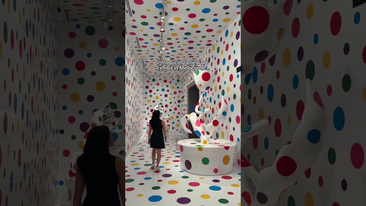 Yayoi Kusama Exhibition at NGV Melbourne 🎨