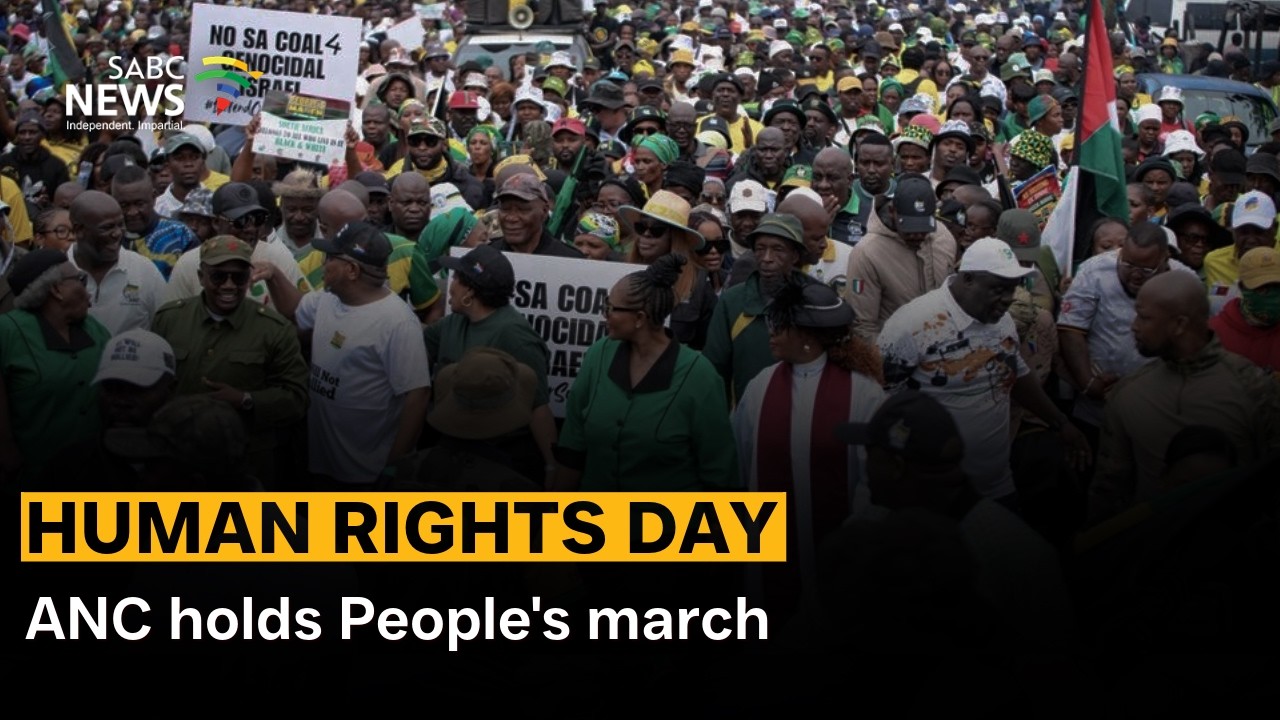 ANC Leads People's March on Human Rights Day β