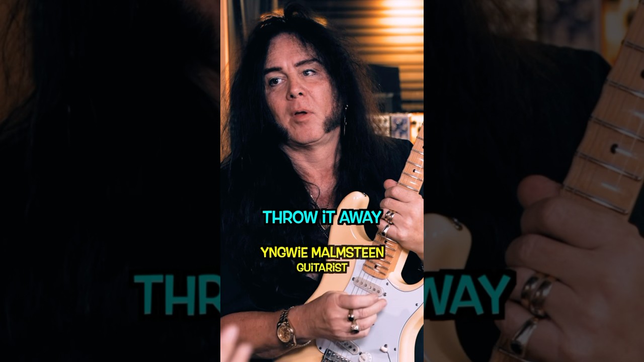 Yngwie Malmsteen on Right-Hand Guitar Picking 🎸