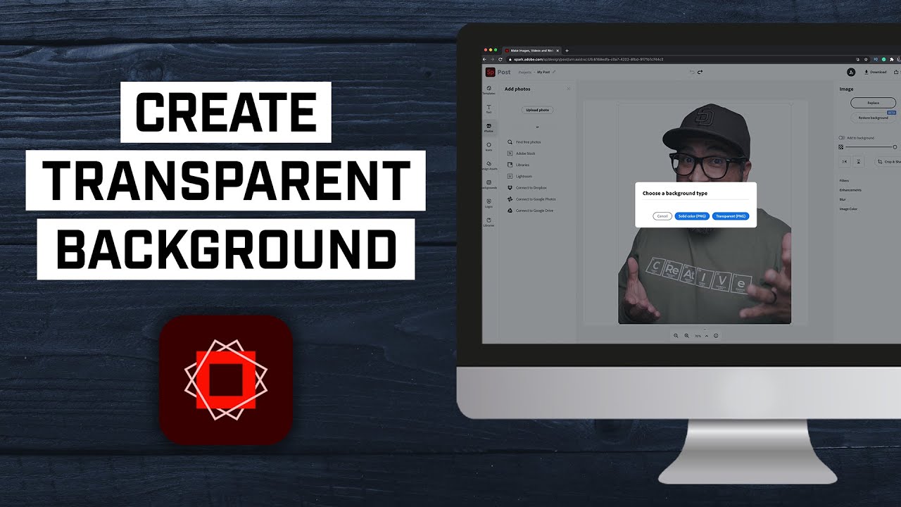 How to Create a Transparent Background | Adobe Spark Post