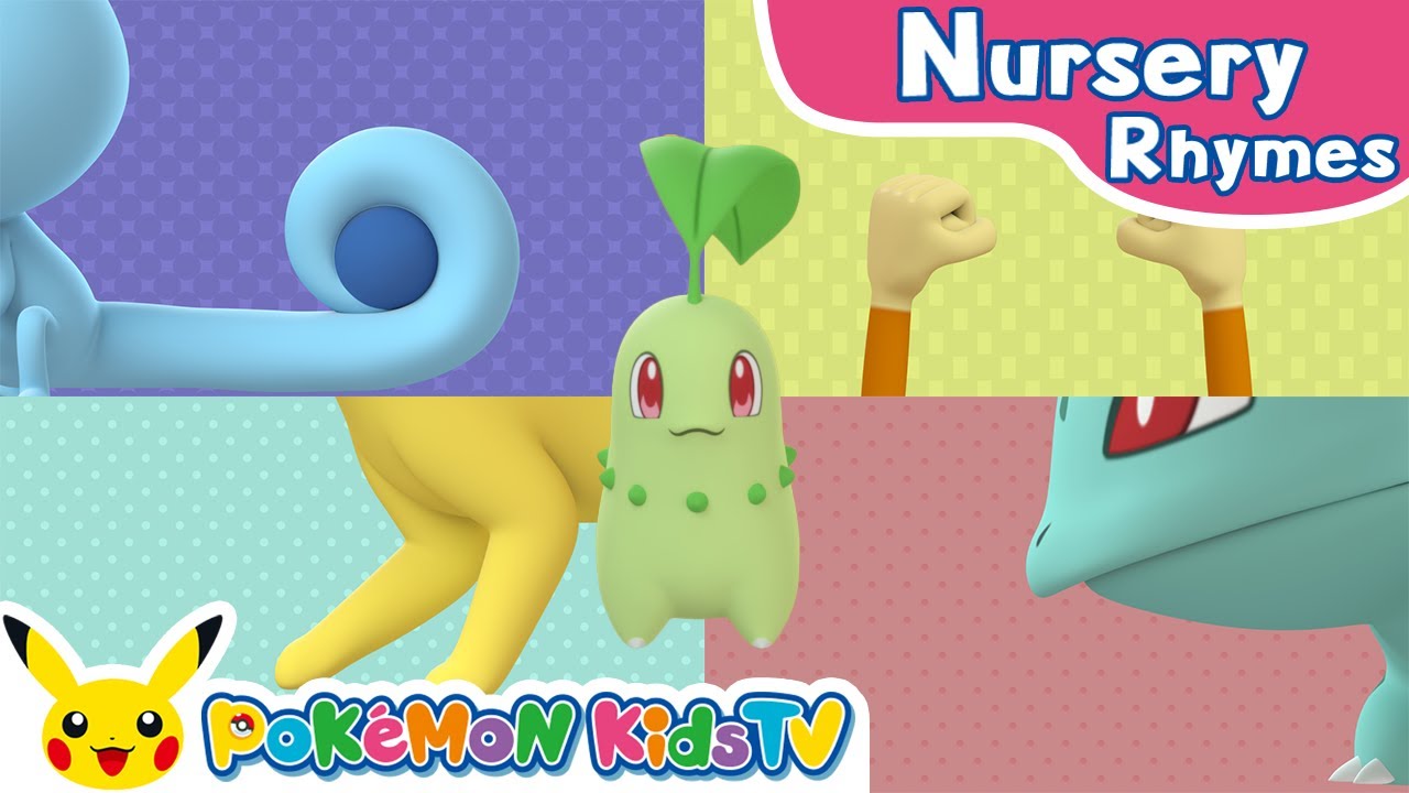 Open Shut Them 3 | Pokémon Nursery Rhyme 🎶