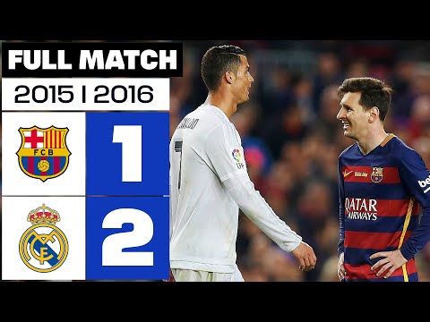 FC Barcelona vs Real Madrid (1-2) 2015/2016 PARTIDO COMPLETO