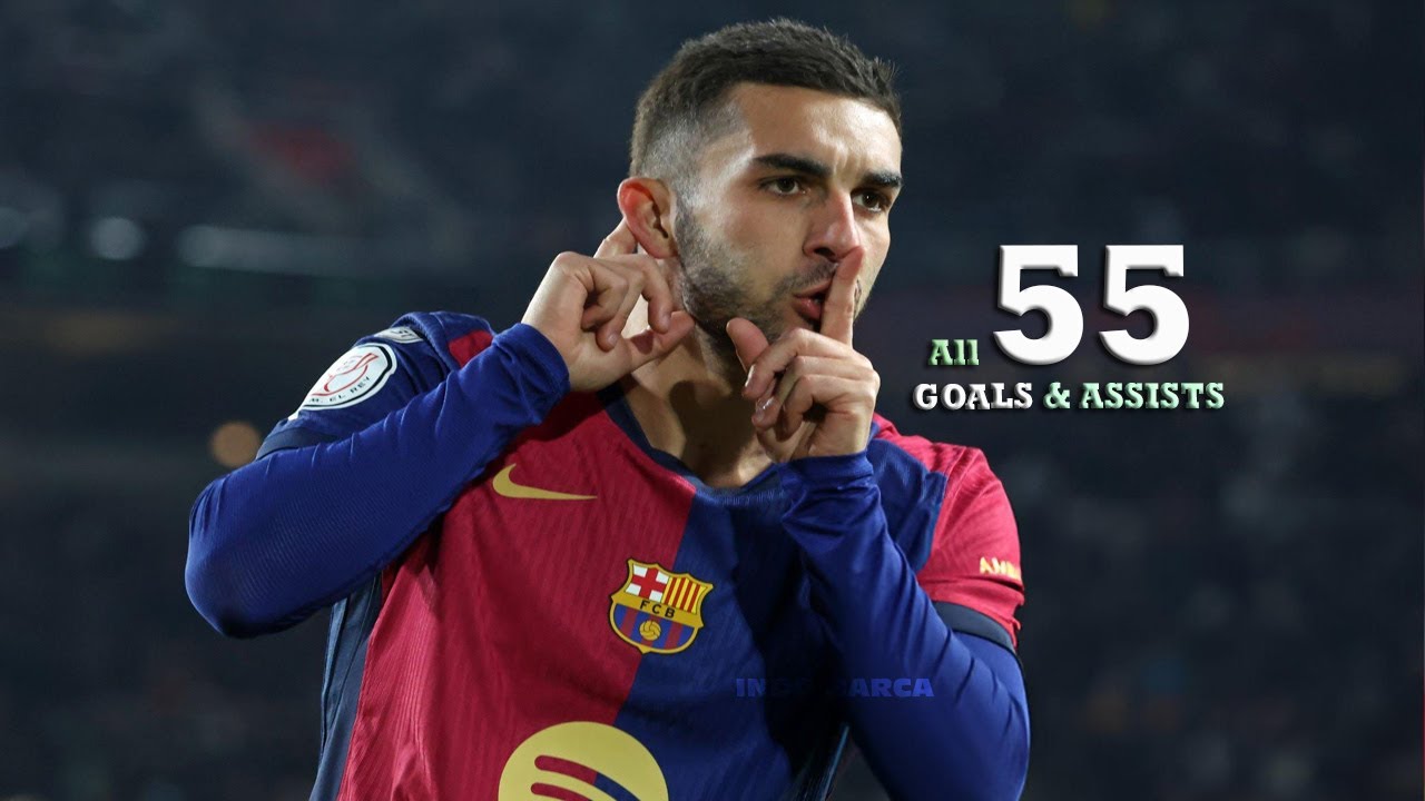 Ferran Torres: All 55 Goals & Assists for Barcelona (2022-2025) ⚽