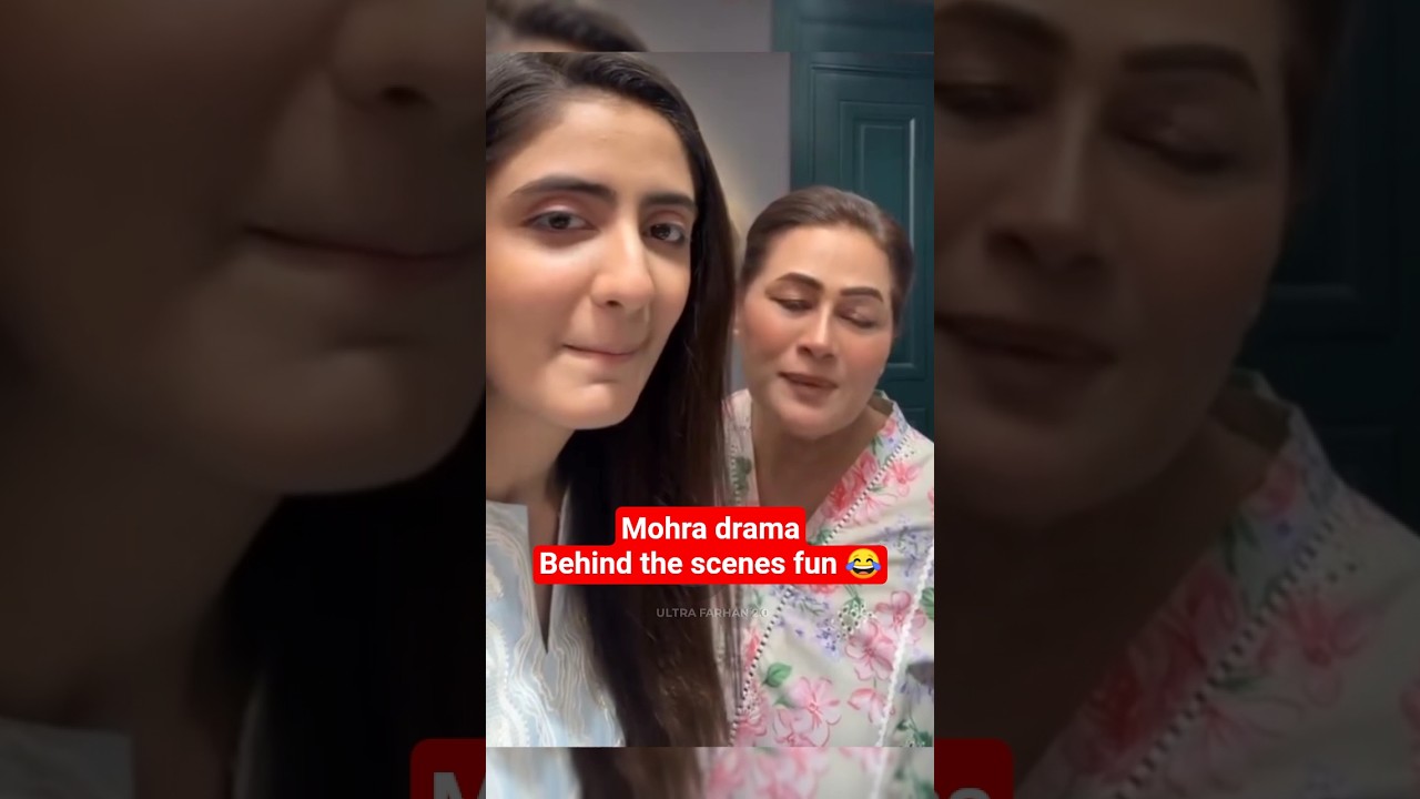 Behind the Scenes of Mohra Drama Episodes 25-27 🎬 | Fun Off-Camera Moments with Laiba Khan
