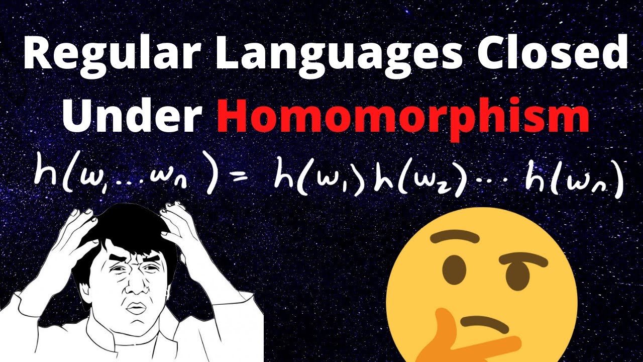 Closure of Regular Languages Under Homomorphism