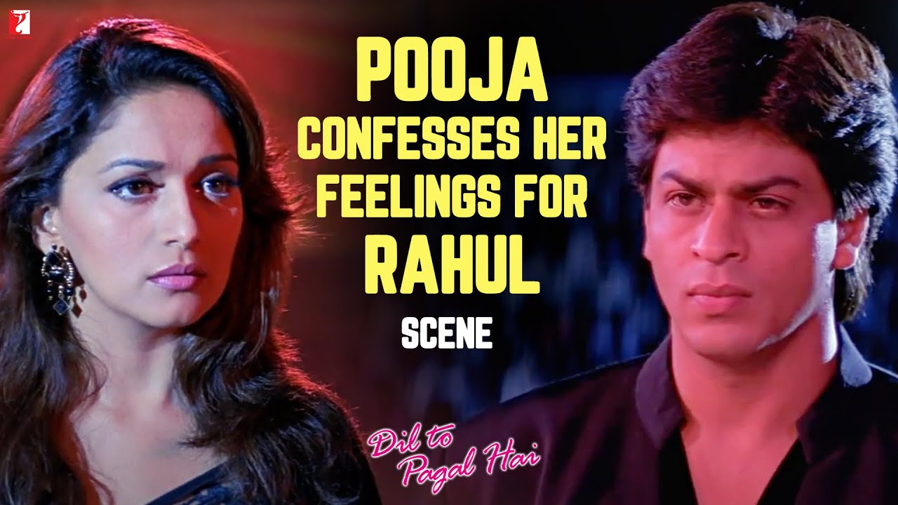 Pooja Confesses Her Feelings for Rahul | Scene from Dil To Pagal Hai