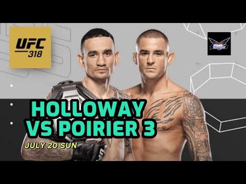 Max Holloway vs Dustin Poirier 3 | HIGHLIGHT | UFC 318 #dustinpoirier #mma #ufc