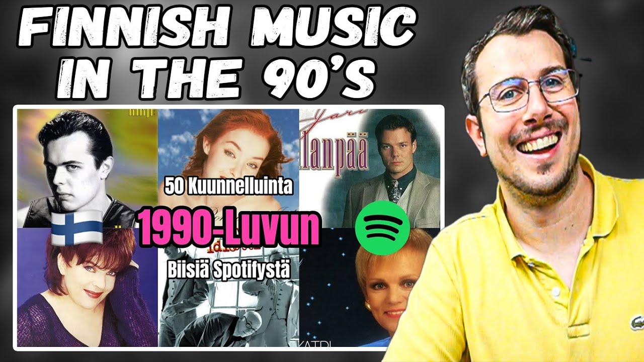 50 Top 50 Finnish 90s Songs on Spotify 🇫🇮