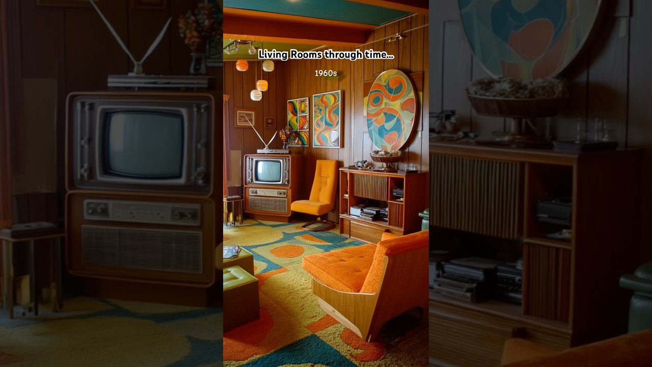 Living Room Styles from 1940s to 2020s 🛋️