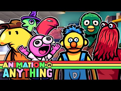 Smiling Friends vs Don't Hug Me I'm Scared - Rap Battle! (ANIMATION VS ANYTHING: CH. III)